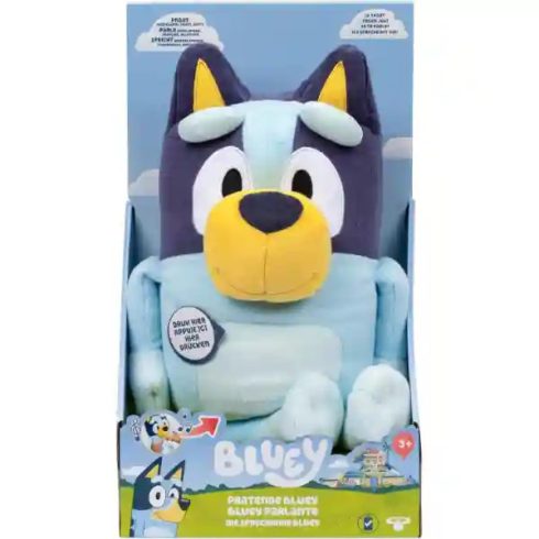 Bluey - Interaktív, magyarul beszélő plüss figura 33cm