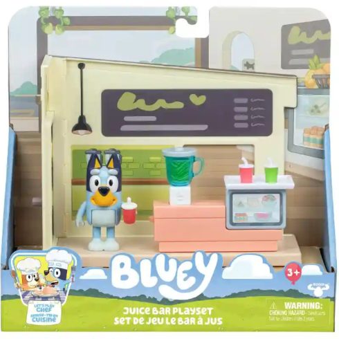 Bluey - Gyümölcslébár Bluey figurával