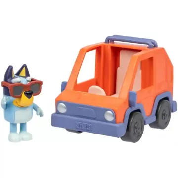 Bluey - Autó Bluey figurával