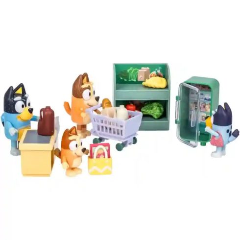 Bluey - Bluey családi bevásárlása a szupermarketben