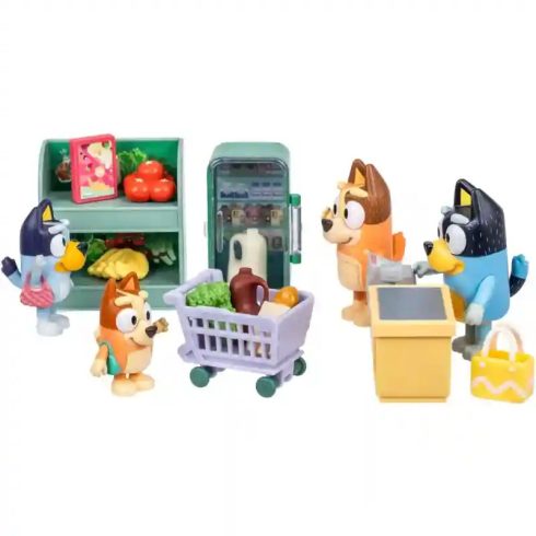Bluey - Bluey családi bevásárlása a szupermarketben