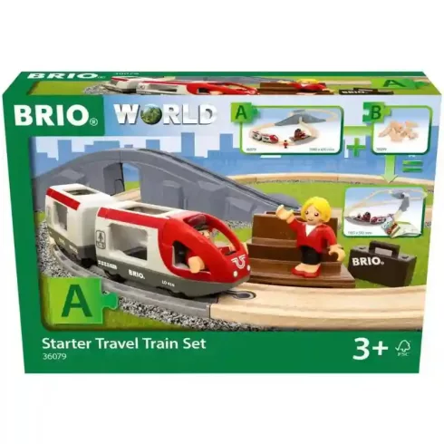 BRIO 36079 Starter fa vonatszett