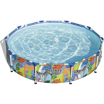   Bestway Safari Steel Pro fémvázas medence vízforgató nélkül 305 x 66 cm