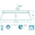  Bestway Rayong Fast Set felfújható családi medence 244 x 66 cm
