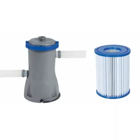 Bestway Korfu Fast Set felfújható családi medence vízforgatóval 305 x 76 cm