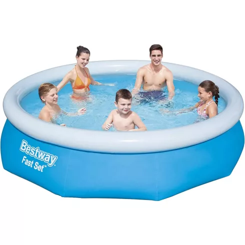 Bestway Korfu Fast Set felfújható családi medence vízforgatóval 305 x 76 cm