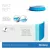 Bestway Rodos Fast Set felfújható családi medence vízforgatóval 366 x 76 cm