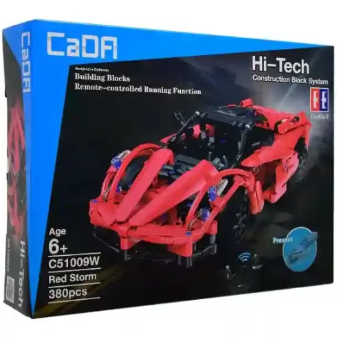CaDA C51009W Távirányítós RC Red Storm piros szupersportautó