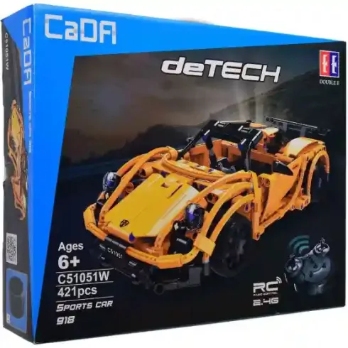 CaDA C51051W Távirányítós RC Sports Car 918 narancssárga szupersportautó