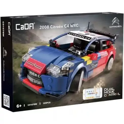 CaDA C51078W Távirányítós RC 2008 Citroën C4 WRC rally autó