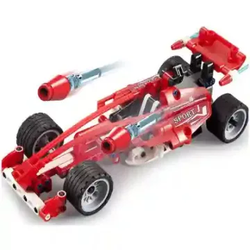 CaDA C52016W Formula Racing hátrahúzós piros versenyautó