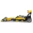   CaDA C52017W Top Fuel Drag Racing hátrahúzós citromsárga versenyautó