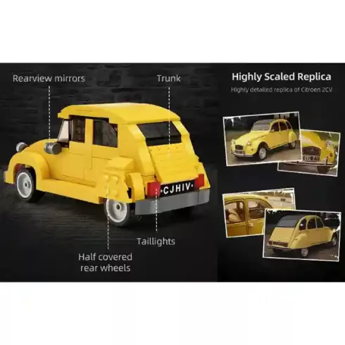 CaDA C55021W Citroën 2CV autó