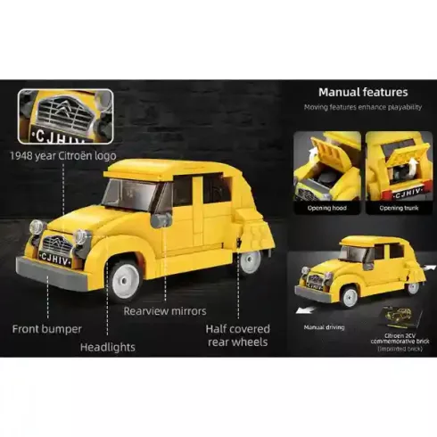 CaDA C55021W Citroën 2CV autó