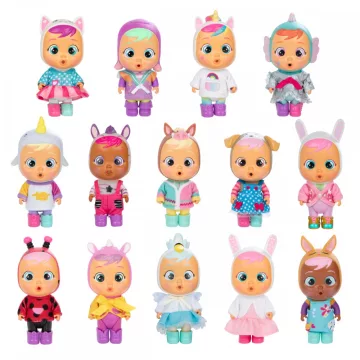   Cry Babies Storyland - Öltöztethető meglepetés játékbaba gardrób alakú házban kiegészítőkkel S2