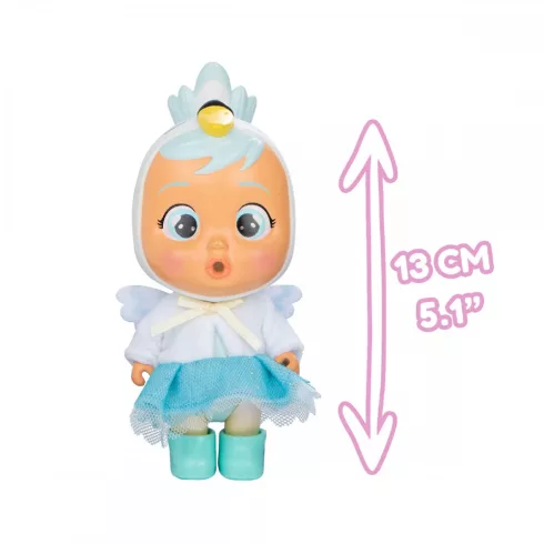 Cry Babies Storyland - Öltöztethető meglepetés játékbaba gardrób alakú házban kiegészítőkkel S2