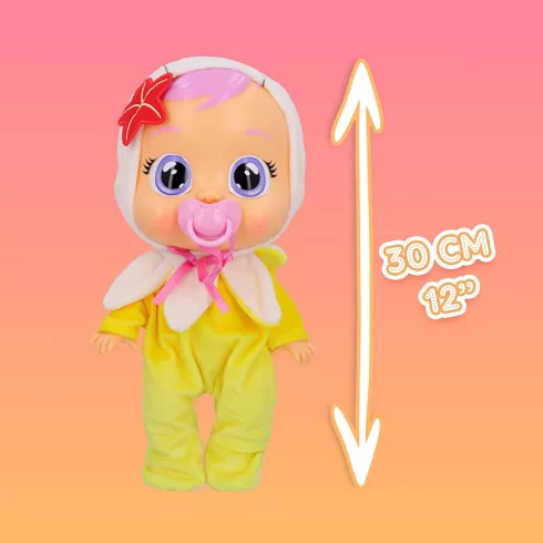 Cry Babies Tutti Frutti - Nana banán illatú interaktív játékbaba 30cm