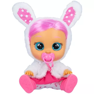   Cry Babies Dressy - Coney nyuszi interaktív öltöztethető játékbaba 30cm