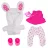   Cry Babies Dressy - Coney nyuszi interaktív öltöztethető játékbaba 30cm