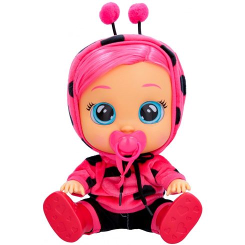 Cry Babies Dressy - Lady katica interaktív öltöztethető játékbaba 30cm