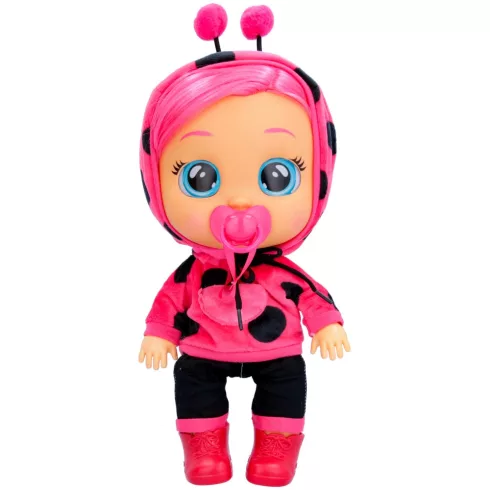 Cry Babies Dressy - Lady katica interaktív öltöztethető játékbaba 30cm