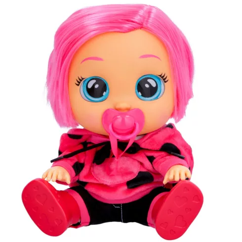 Cry Babies Dressy - Lady katica interaktív öltöztethető játékbaba 30cm