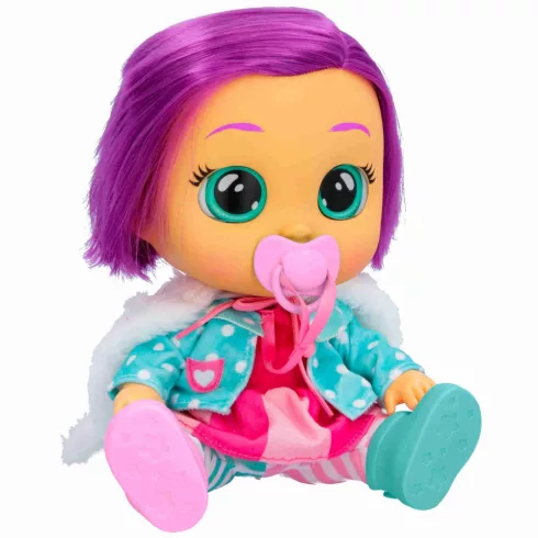 Cry Babies Dressy - Daisy cica interaktív öltöztethető játékbaba 30cm