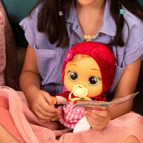 Cry Babies Storyland - Piroska interaktív öltöztethető játékbaba 30cm