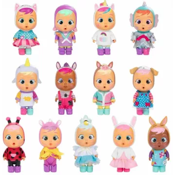   Cry Babies Storyland - Öltöztethető meglepetés játékbaba gardrób alakú házban kiegészítőkkel