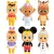 Cry Babies Disney - Öltöztethető meglepetés játékbaba kiegészítőkkel