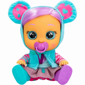   Cry Babies Dressy - Lala egérke interaktív öltöztethető játékbaba 30cm