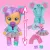Cry Babies Dressy - Lala egérke interaktív öltöztethető játékbaba 30cm