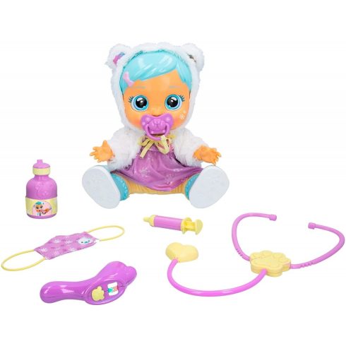 Cry Babies - Dressy Kristal beteg vagyok interaktív játékbaba 30cm