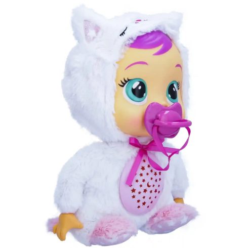 Cry Babies - Jó éjt Daisy interaktív, világító játékbaba 30cm