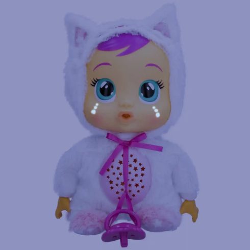 Cry Babies - Jó éjt Daisy interaktív, világító játékbaba 30cm