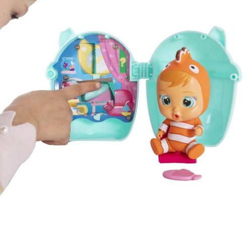 Cry Babies - Meglepetés játékbaba cumisüveg házikóban kiegészítőkkel S1 & S2