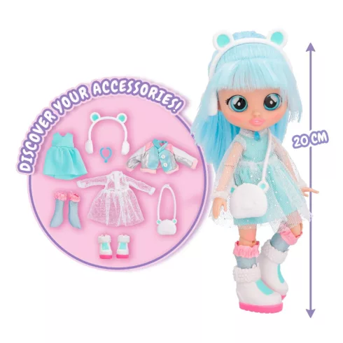 Cry Babies BFF S1 - Kristal öltöztethető játékbaba 20cm