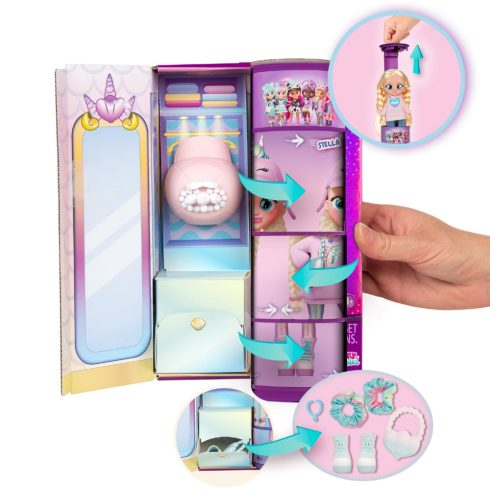 Cry Babies BFF S1 - Stella öltöztethető játékbaba 20cm