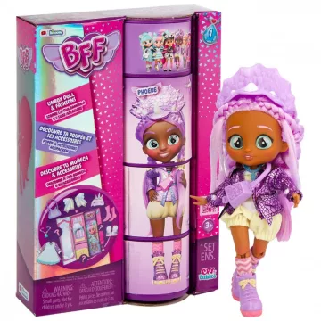 Cry Babies BFF S1 - Phoebe öltöztethető játékbaba 20cm
