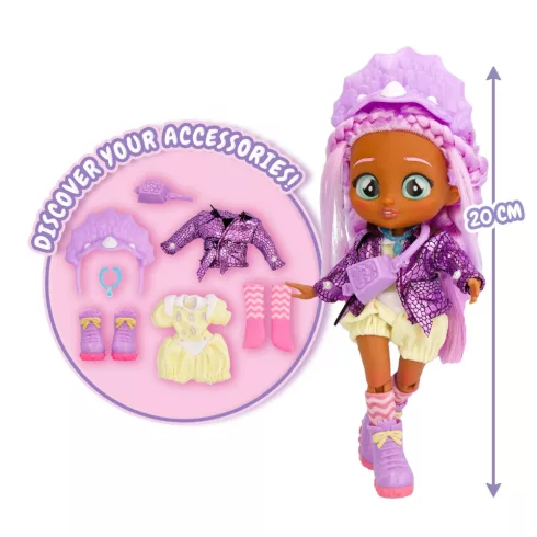Cry Babies BFF S1 - Phoebe öltöztethető játékbaba 20cm