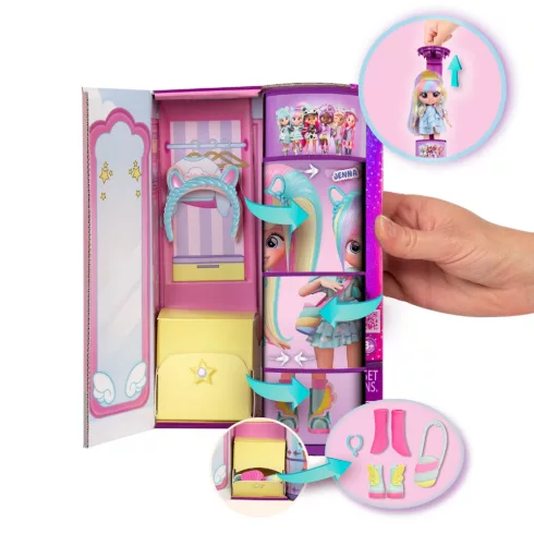 Cry Babies BFF S1 - Jenna öltöztethető játékbaba 20cm