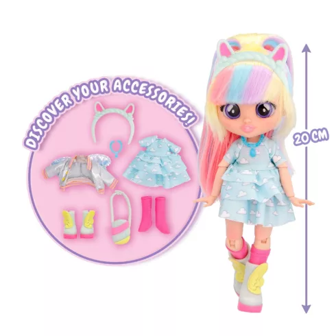 Cry Babies BFF S1 - Jenna öltöztethető játékbaba 20cm