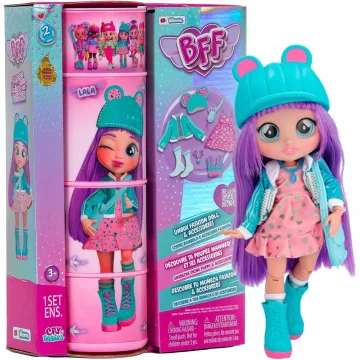 Cry Babies BFF S2 - Lala öltöztethető játékbaba 20cm