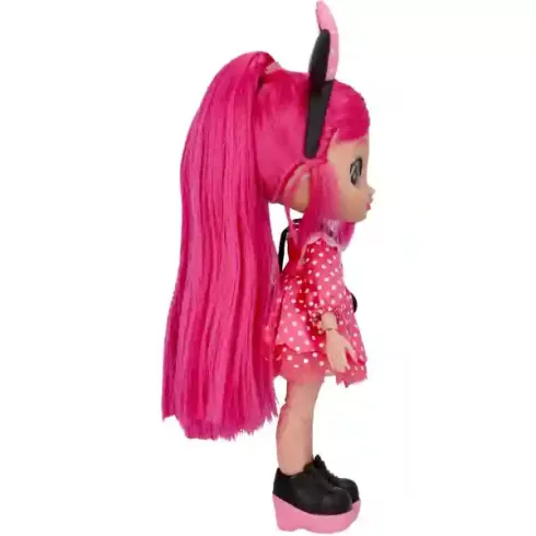 Cry Babies BFF Disney - Minnie egér ihlette hajlékony játékbaba 20cm