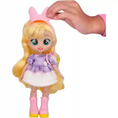 Cry Babies BFF Disney - Daisy kacsa ihlette hajlékony játékbaba 20cm
