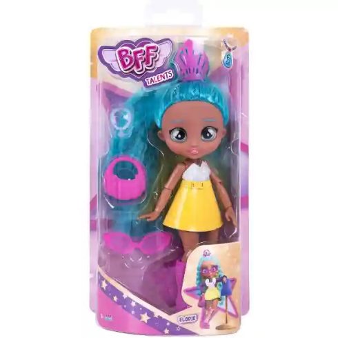 Cry Babies BFF S3 Talents - Elodie hajlékony divattervező játékbaba 20cm