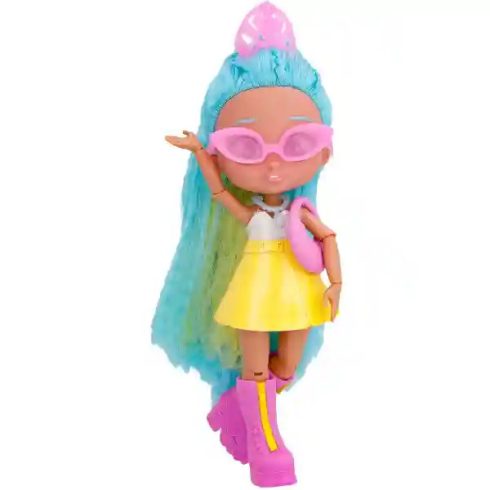 Cry Babies BFF S3 Talents - Elodie hajlékony divattervező játékbaba 20cm