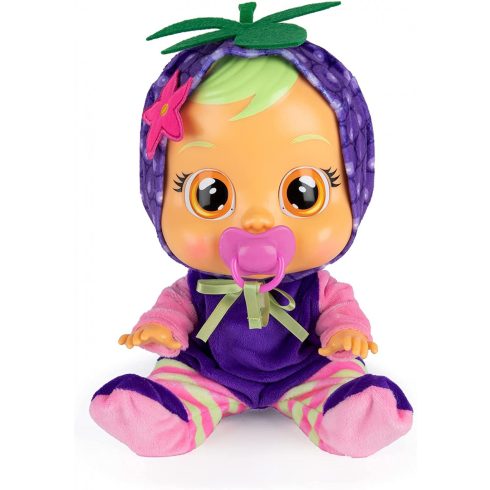Cry Babies Tutti Frutti - Mel görögdinnye illatú interaktív játékbaba 30cm