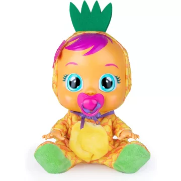   Cry Babies Tutti Frutti - Pia ananász illatú interaktív játékbaba 30cm