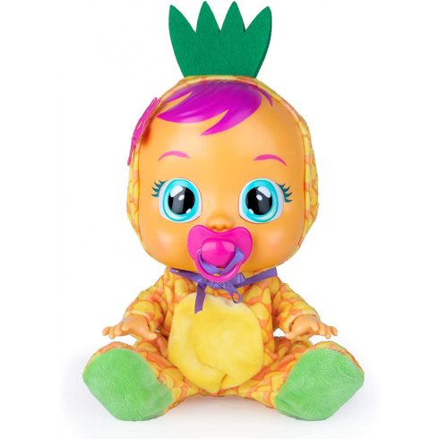 Cry Babies Tutti Frutti - Pia ananász illatú interaktív játékbaba 30cm